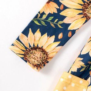 Pete + Lucy Sunflower Sweetness Long Sleeve Dress